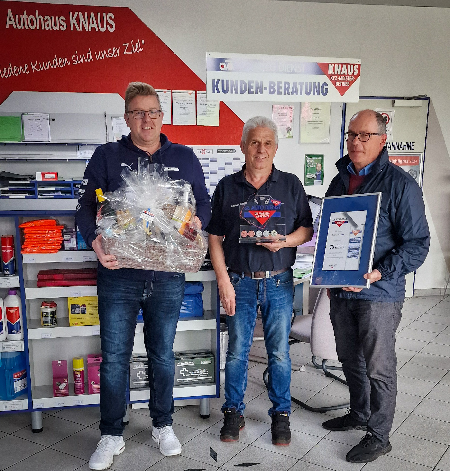 Doppeltest Jubiläum adAUTO DIENST
